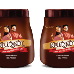 Ayurvedic Weight Gainer Supplement Powder for Women and Men Chocolate Flavour 500 gm (pack of 2)
