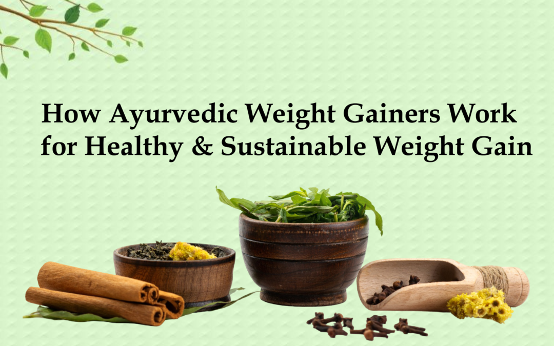 How Ayurvedic Weight Gainers Work for Healthy & Sustainable Weight Gain